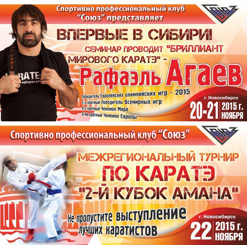 Семинар Агаева Новосибирск и Кубок Амана 2015