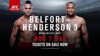 UFC Fight Night 77. Видео боев "Белфорт - Хендерсон 3" и "Тешейра - Камминс"