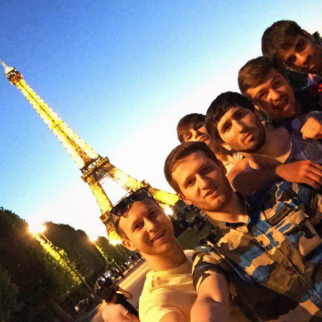 Российские каратисты в Париже