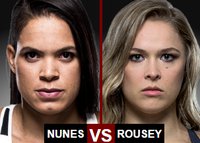 Прямая онлайн-трансляция UFC 207: Аманда Нуньес - Ронда Роузи