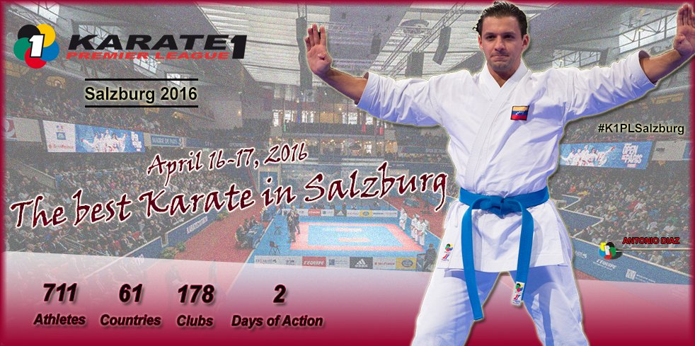Премьер-Лига Karate1 в Зальцбурге Австрия 2016