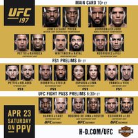 UFC 197: Онлайн-трансляция шоу