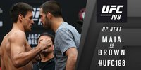  UFC 198: Демиан Майя - Мэтт Браун. Результат и ВИДЕО боя