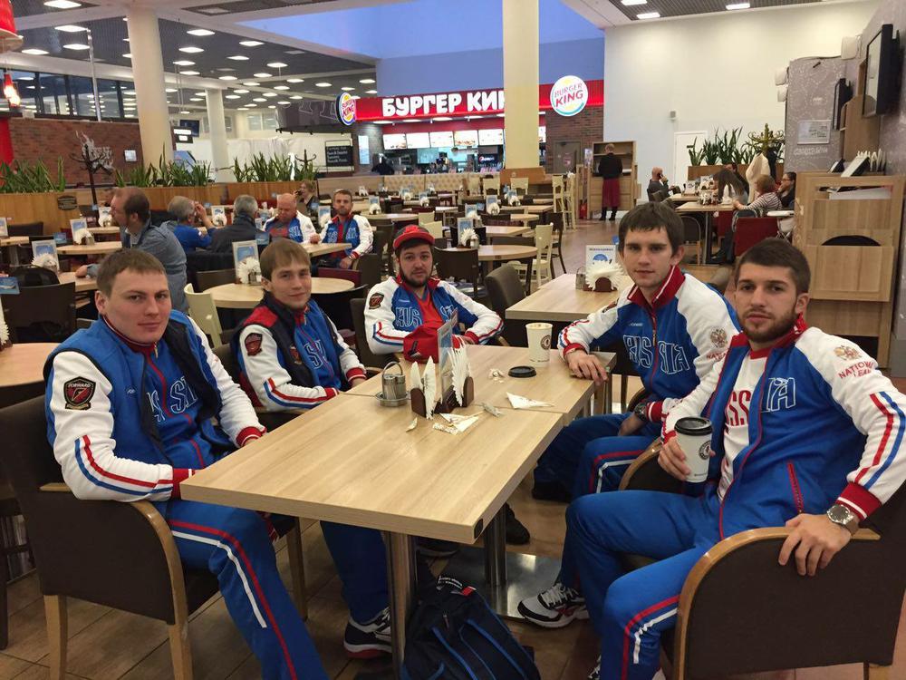 Российские спортсмены