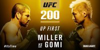 UFC 200: Джим Миллер - Таканори Гоми. Результат и ВИДЕО боя