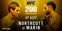 UFC 200: Сейдж Норткатт - Энрике Марин. Результат и ВИДЕО боя 