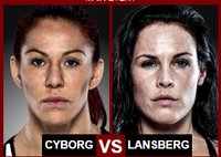 UFC Fight Night 95 (Fight Night Brasilia): Крис "Сайборг" Жустино - Лина Лансберг. Прямая онлайн-трансляция турнира
