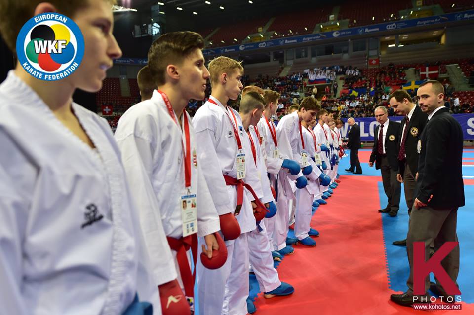 Чемпионат Европы по каратэ WKF 2017 среди молодежи в Болгарии София