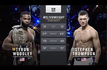 Free Fight перед UFC 209: Tyron Woodley vs Stephen Thompson 1