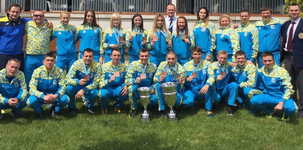 Сборная команда Украины на Чемпионате Европы по каратэ WKF 2017