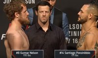 UFC Fight Night 113: Гуннар Нельсон - Сантьяго Понзиниббио. Прямая онлайн-трансляция турнира