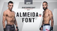 UFC 220: Томас Алмейда - Роб Фонт. Результат и ВИДЕО боя