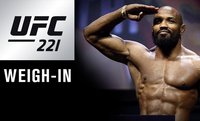 UFC 221: Йоэль Ромеро - Люк Рокхолд. Трансляция церемонии взвешивания