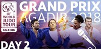 Гран-при Агадира (Марокко) по дзюдо 2018 (Agadir Grand Prix 2018). Прямая онлайн-трансляция турнира - ДЕНЬ 2