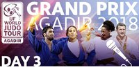 Гран-при Агадира (Марокко) по дзюдо 2018 (Agadir Grand Prix 2018). Прямая онлайн-трансляция турнира - ДЕНЬ 3