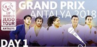 Гран-при Анталии по дзюдо 2018 (Antalya Grand Prix 2018). Прямая онлайн-трансляция - ДЕНЬ 1