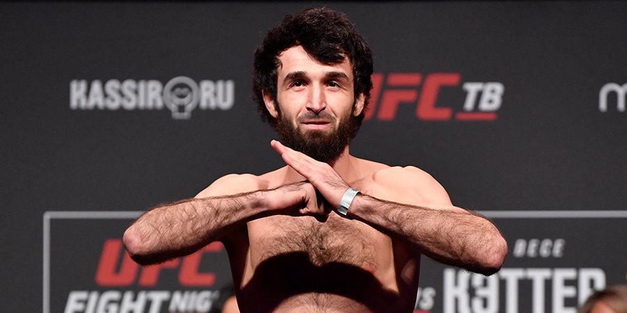 Забит Магомедшарипов, ufc, мма