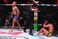 Майкл Моралес нокаутировал Гилберта Бернса в первом раунде на UFC Fight Night 256 – видео