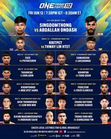 Непобеждённый российский боец дебютирует в лиге ONE Championship