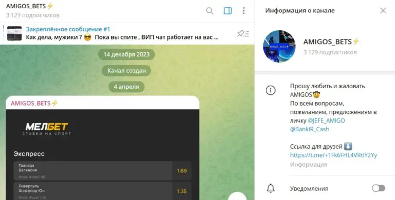 VK AMIGOS_BETS