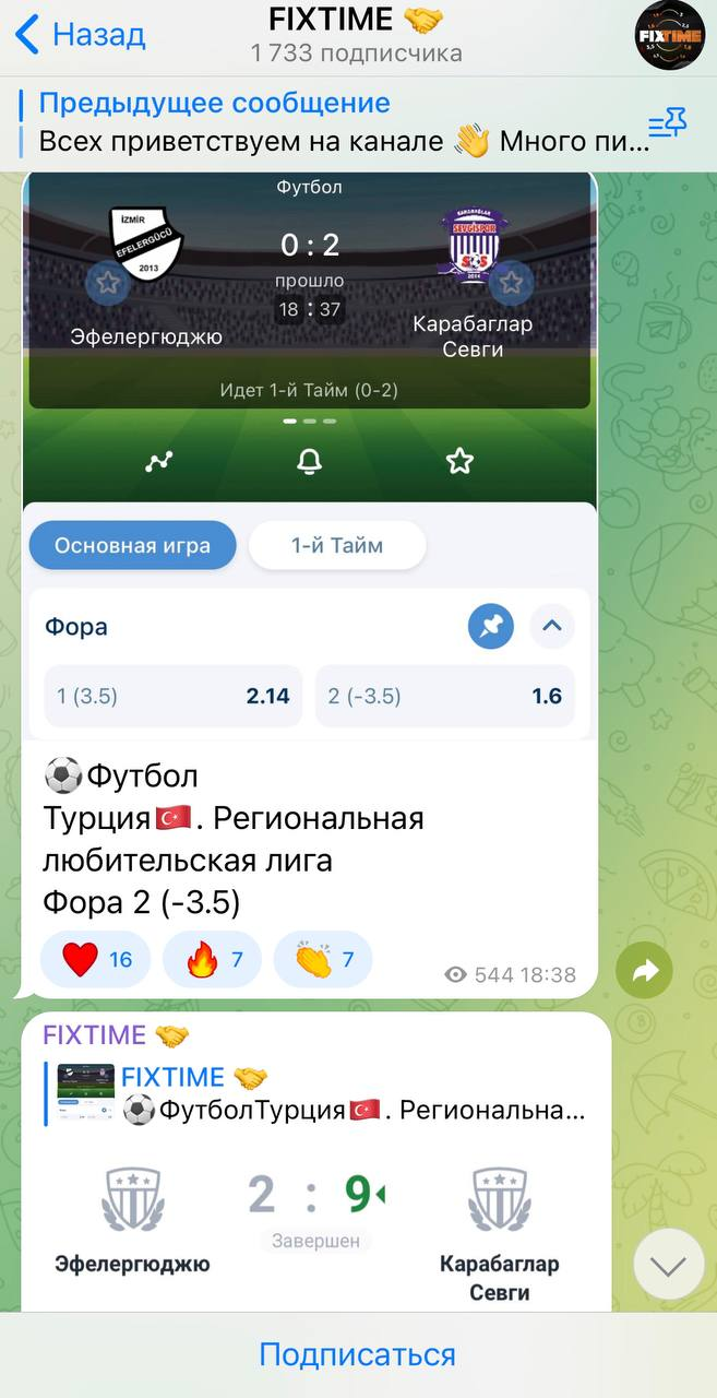 FixTime каппер