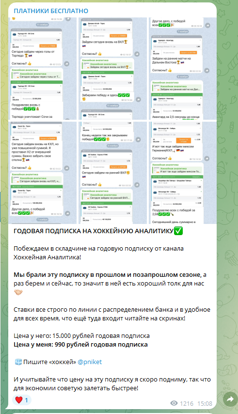 Телеграмм канал Платники Бесплатно