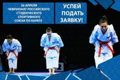 Чемпионат России среди студентов по каратэ