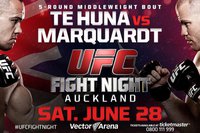 UFC Fight Night: Нейт Маркуардт побеждает Джеймса Те Хуна болевым приемом