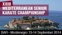 23 средиземноморский чемпионат по каратэ в Баре (Черногория)