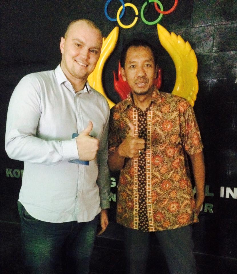 Антон Никулин Индонезия тренер каратэ