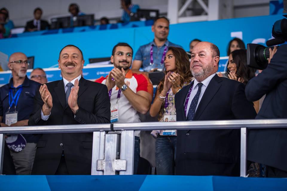 Президент Азербайджана и каратэ