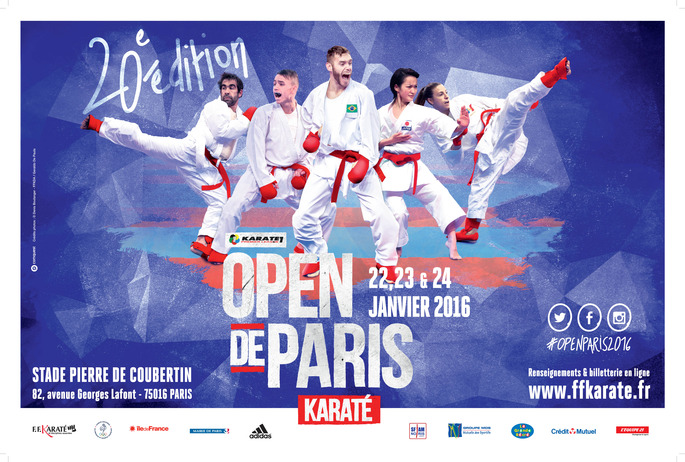 Премьер-Лига каратэ1 2016 в Париже Франция