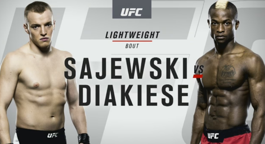 Лукаш Саевски - Марк Дьякис UFC 204