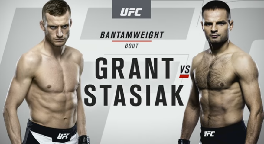 Дейви Грант - Дэмиан Стасяк на UFC 204 видео