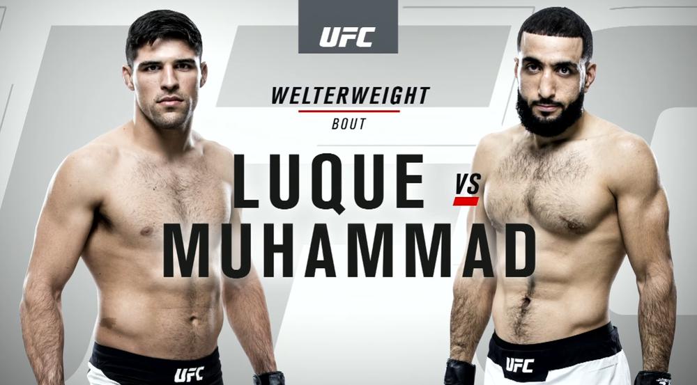 Висенте Луке - Белал Мухаммад результат и видео боя на UFC 205