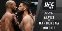 UFC 198: Уорли Алвес - Брайан Барберена. Результат и ВИДЕО боя