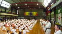 Актовый день Академии — квалификационный экзамен по технике каратэ