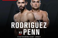 UFC Fight Night 103: Яир Родригес - Би Джей Пенн. Прямая онлайн-трансляция турнира