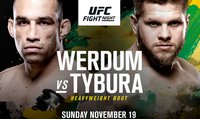 UFC Fight Night 121 (Fight Night Sydney): Фабрисио Вердум - Марчин Тыбура. ВИДЕО боев турнира