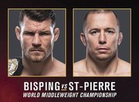 UFC 217: Майкл Биспинг - Жорж Сен-Пьер. Результат и ВИДЕО боя