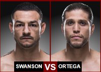 UFC Fight Night Fresno: Каб Свонсон - Брайан Ортега. Прямая онлайн-трансляция турнира