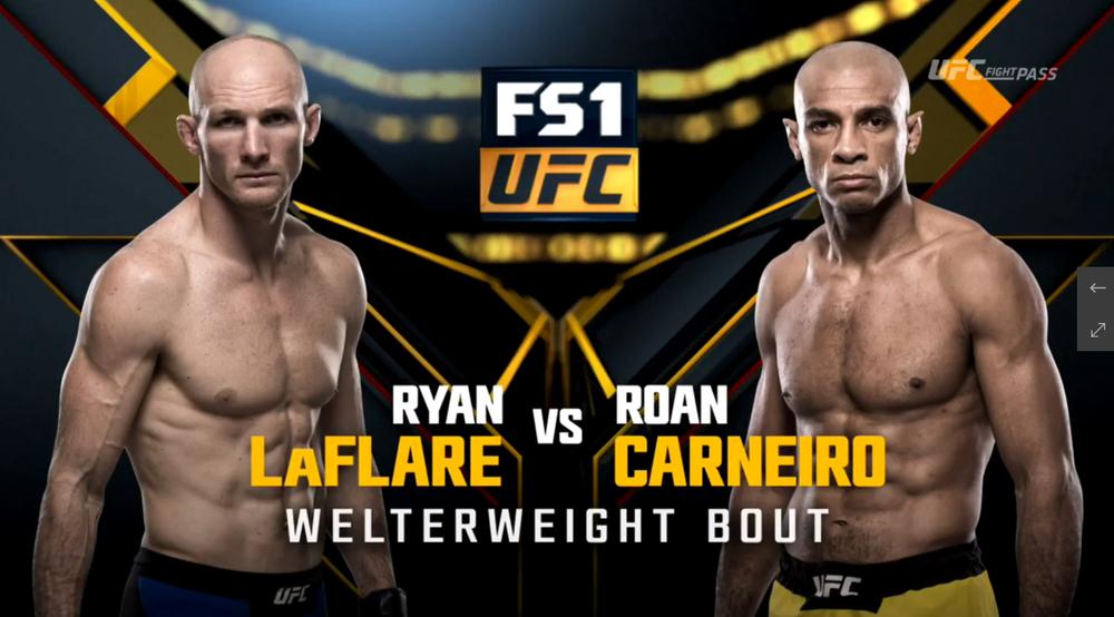 UFC 208: Райан Лафлер - Роан Карнейро