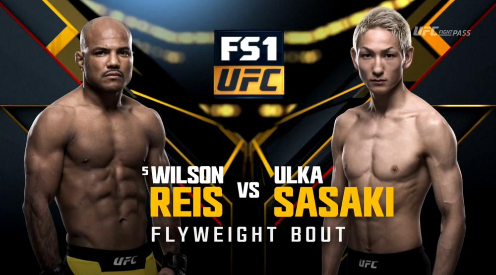 UFC 208: Уилсон Рейс - Юта Сасаки