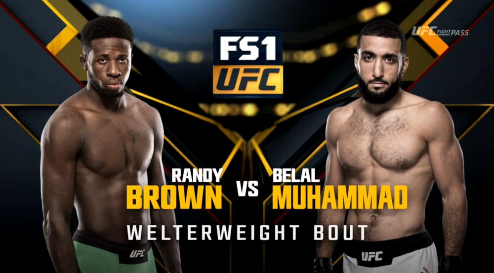 UFC 208: Белал Мухаммад - Рэнди Браун