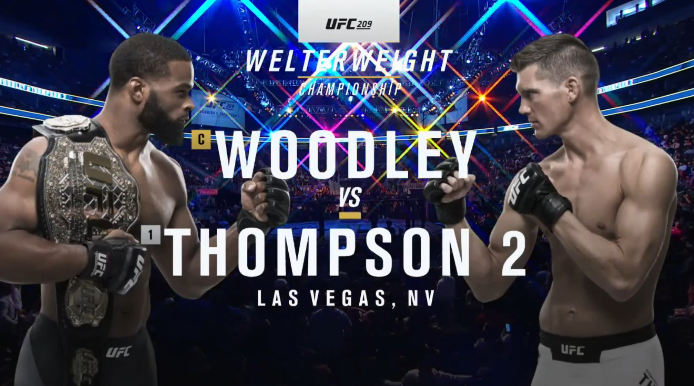Тайрон Вудли - Стивен Томпсон 2 на UFC 209