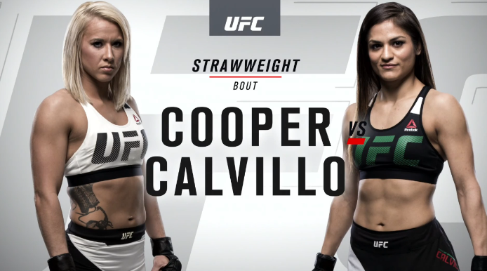 Аманда Купер - Синтия Калвилье на UFC 209