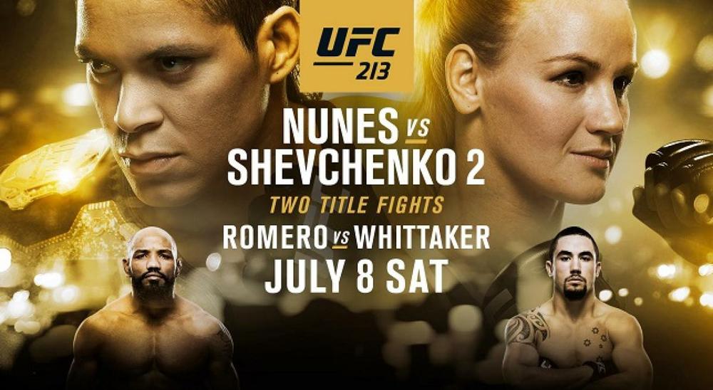 UFC 213: Аманда Нуньес vs Валентина Шевченко