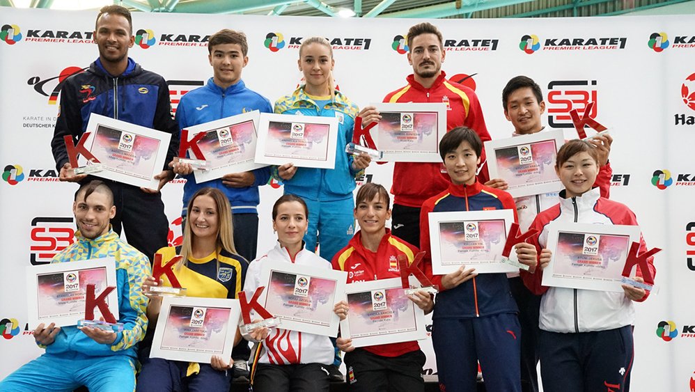 Победители Премьер-Лиги каратэ 1 2017 Grand Winners 2017 Premier League Karate1