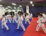 Клуб "Футагава" организовал тренировку по базовой технике кихон школы каратэ до Ситорю