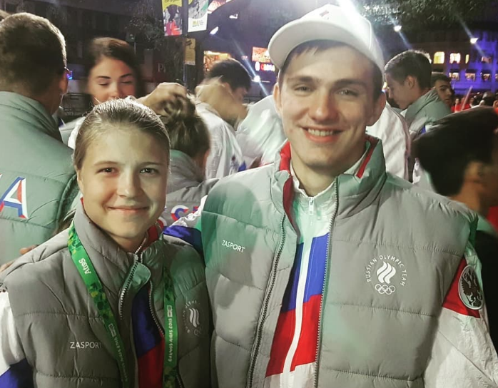 Анна Чернышева и Роберт Авакимов каратэ на Юношеских Олимпийских играх в Буэнос-Айресе 2018